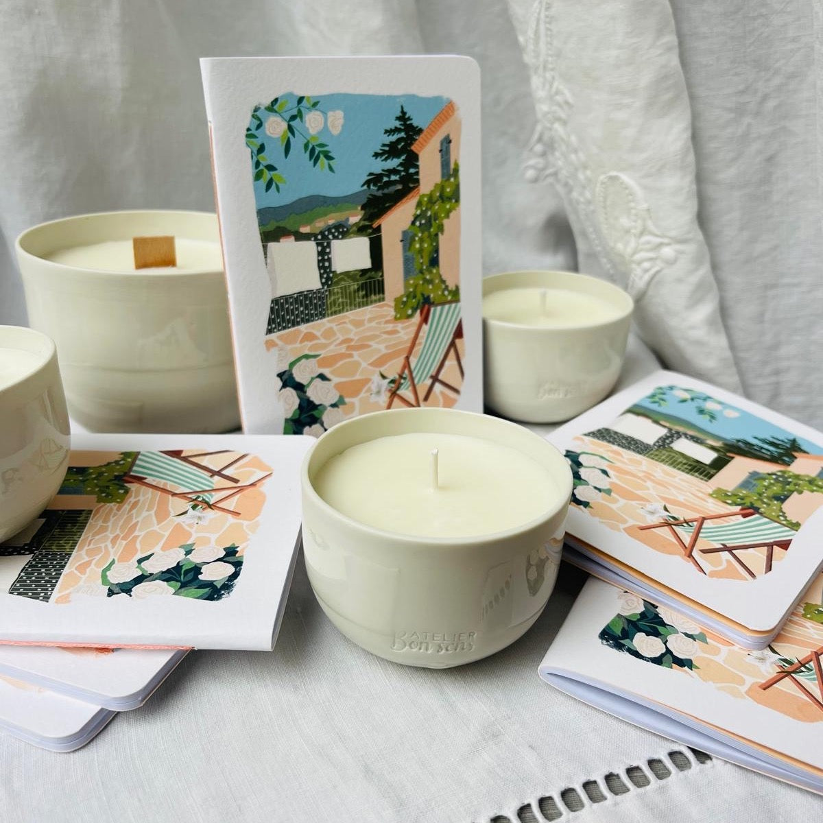 Pack Bougie + Carnet Parfumé