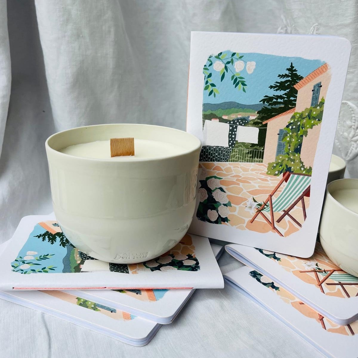 Pack Bougie + Carnet Parfumé