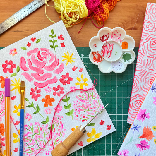 Atelier : Création et reliure  d’un carnet personnalisé